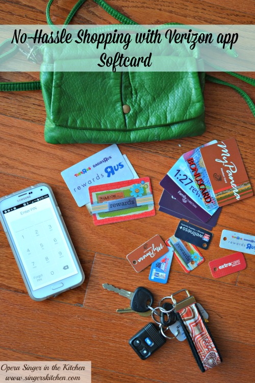 No-Hassle Shopping with Verizon app Softcard #paywithyourphone
