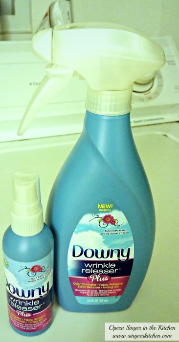 No more ironing with Downy Wrinkle Releaser Spray Opera Singer