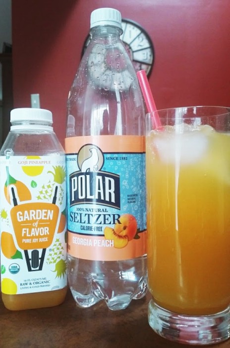 Garden of Flavor Goji Pineapple Spritzer