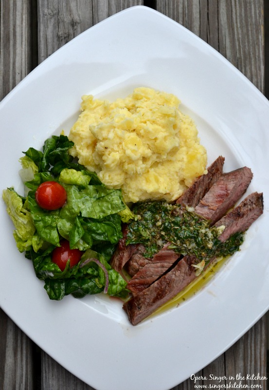 Texas de Brazil Flank Steak Brazilian Style and Chimichurri Sauce for Father s Day