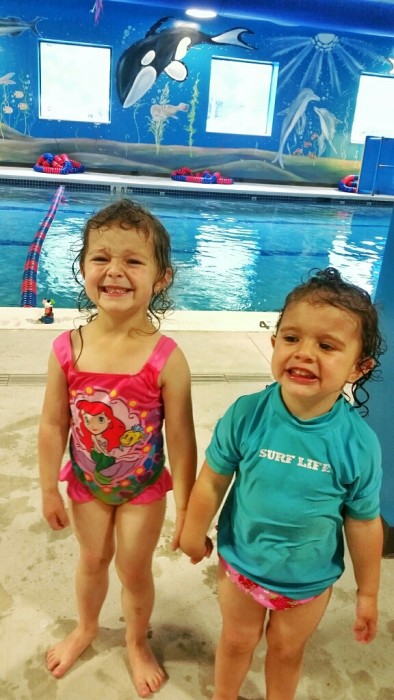 Toddler swim lessons