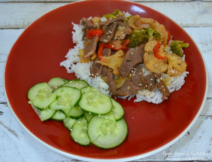 Teriyaki Beef and Veggie Stir-Fry