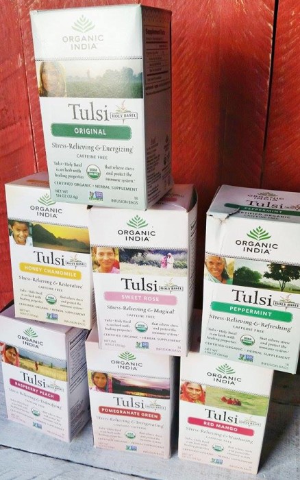 Organic India Tulsi teas