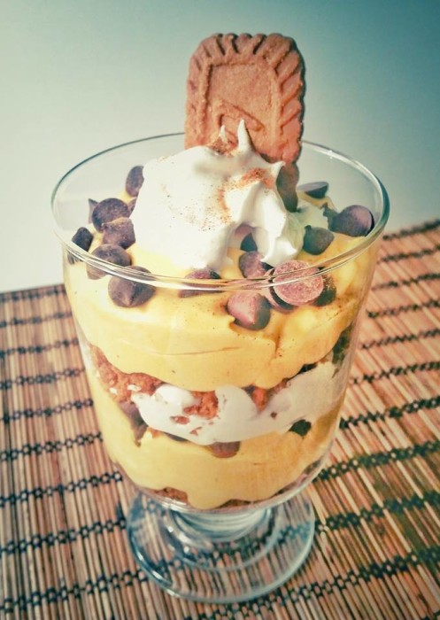 Vegan Biscoff Pumpkin Cheesecake Parfaits 1