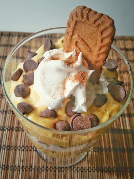 Vegan Biscoff Pumpkin Cheesecake Parfaits 2