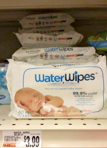 WaterWipes Chemical Free Baby Wipes - 60 CT