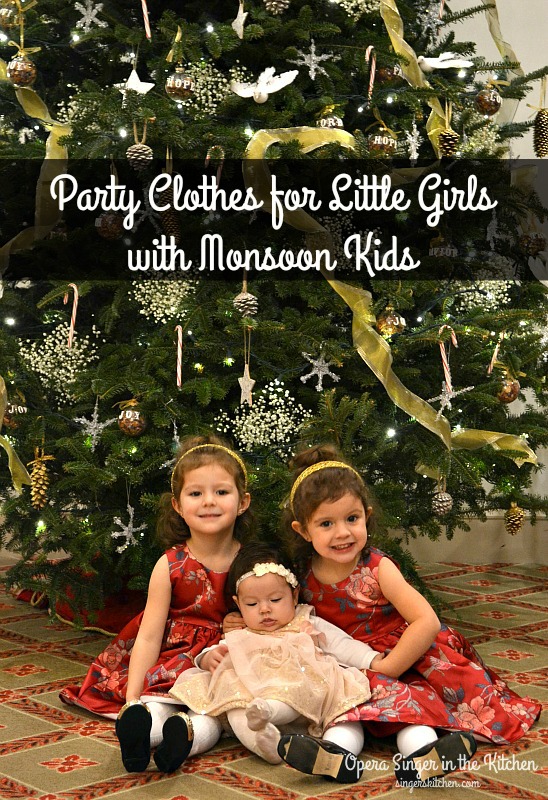 monsoon girls christmas dress