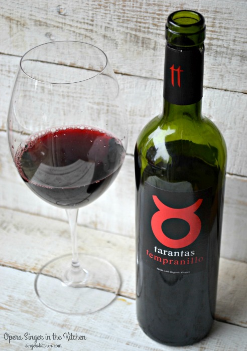 Tarantas Tempranillo served