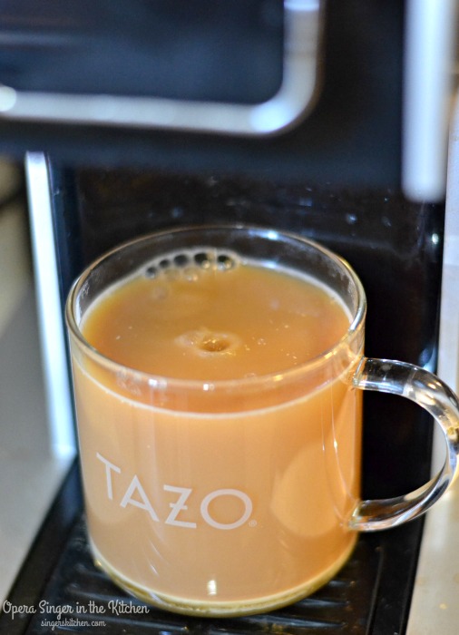 Chai Latte Brewing in Keurig