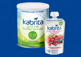 Kabrita goat milk products
