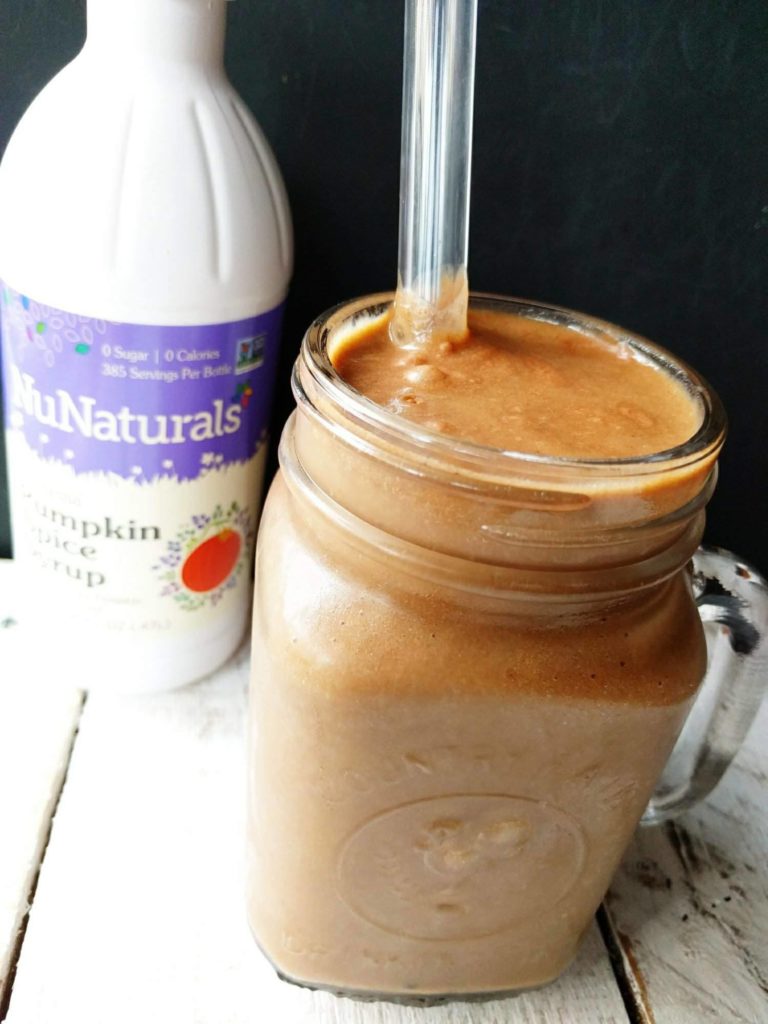 Chocolate Pumpkin Protein Smoothie