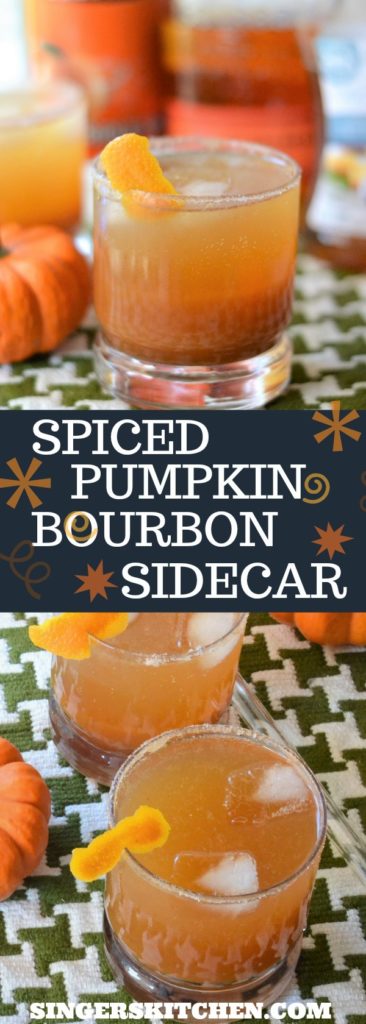 Spiced Pumpkin Bourbon Sidecar -hero