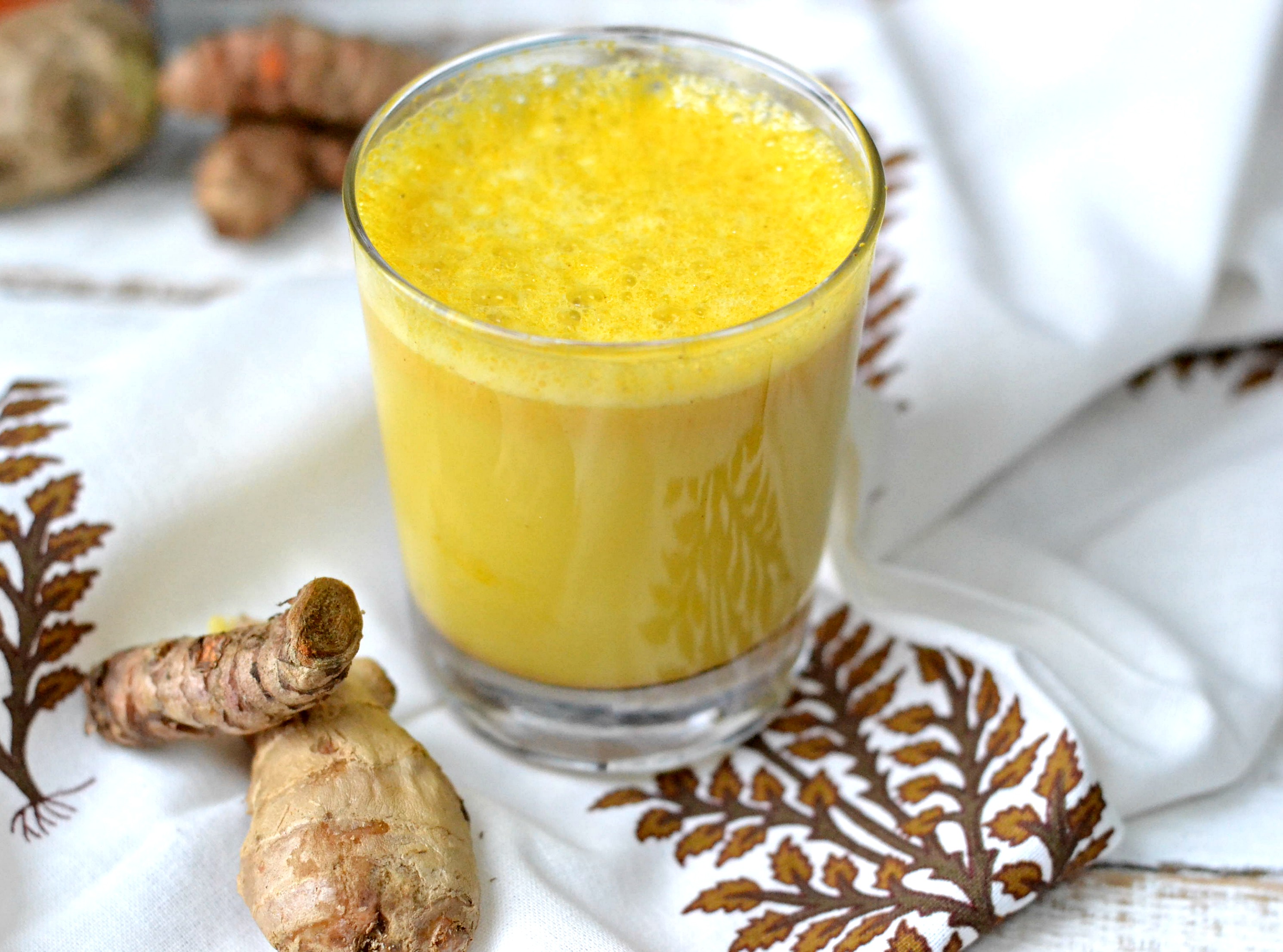 Immune-Boosting Turmeric Milk Tea 2