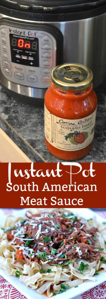 Instant Pot South American Meat Sauce - hero