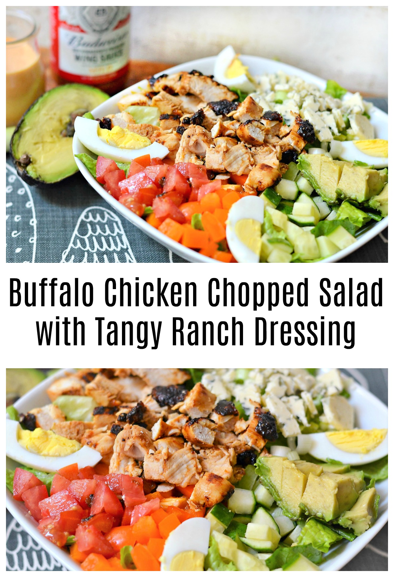 Buffalo Chicken Chopped Salad Recipe