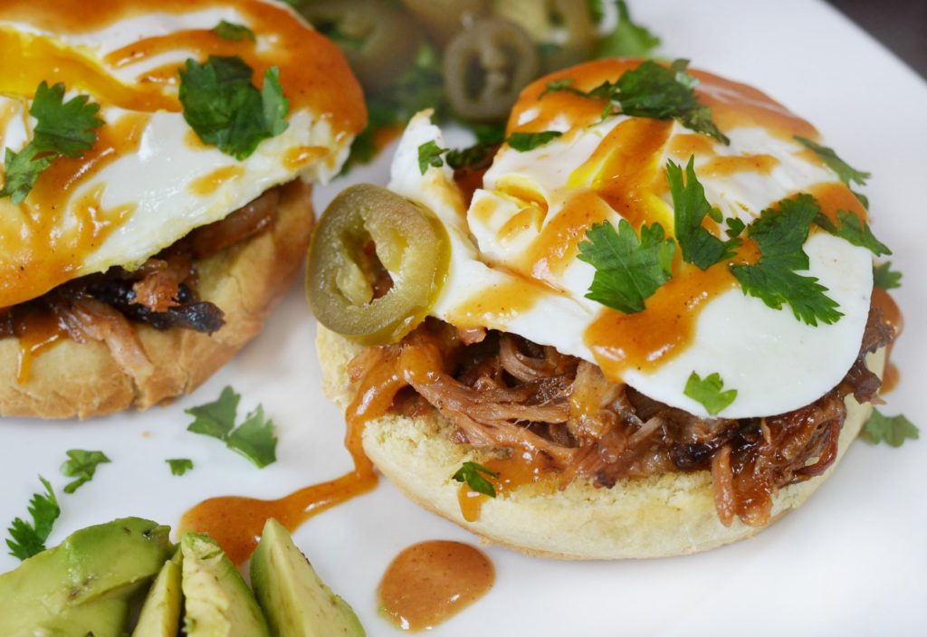 Pulled Pork Eggs Benedict