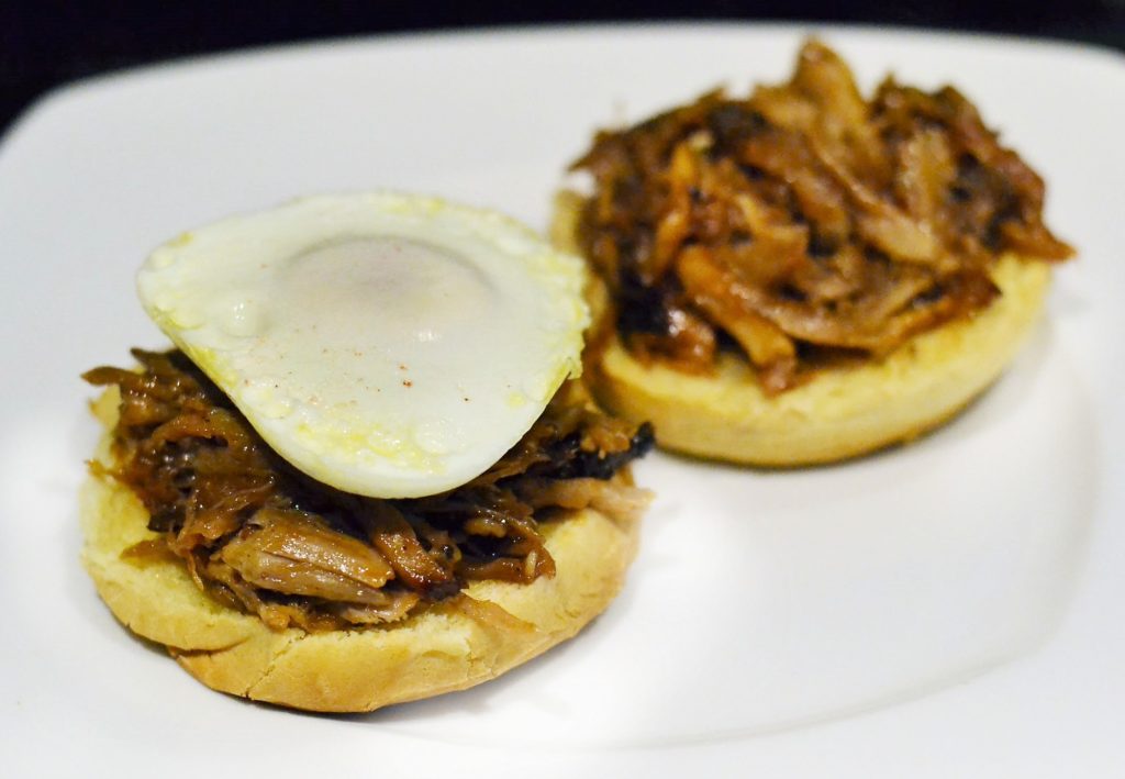 Pulled Pork Eggs Benedict