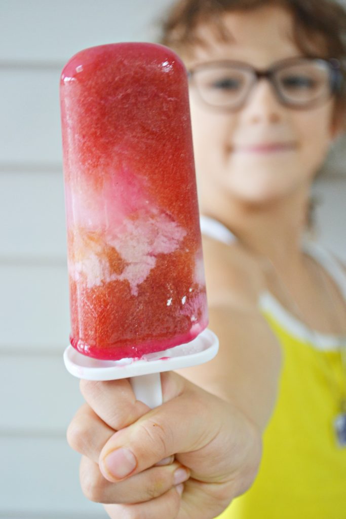 Tutti Frutti Coconut Swirl Popsicles 4