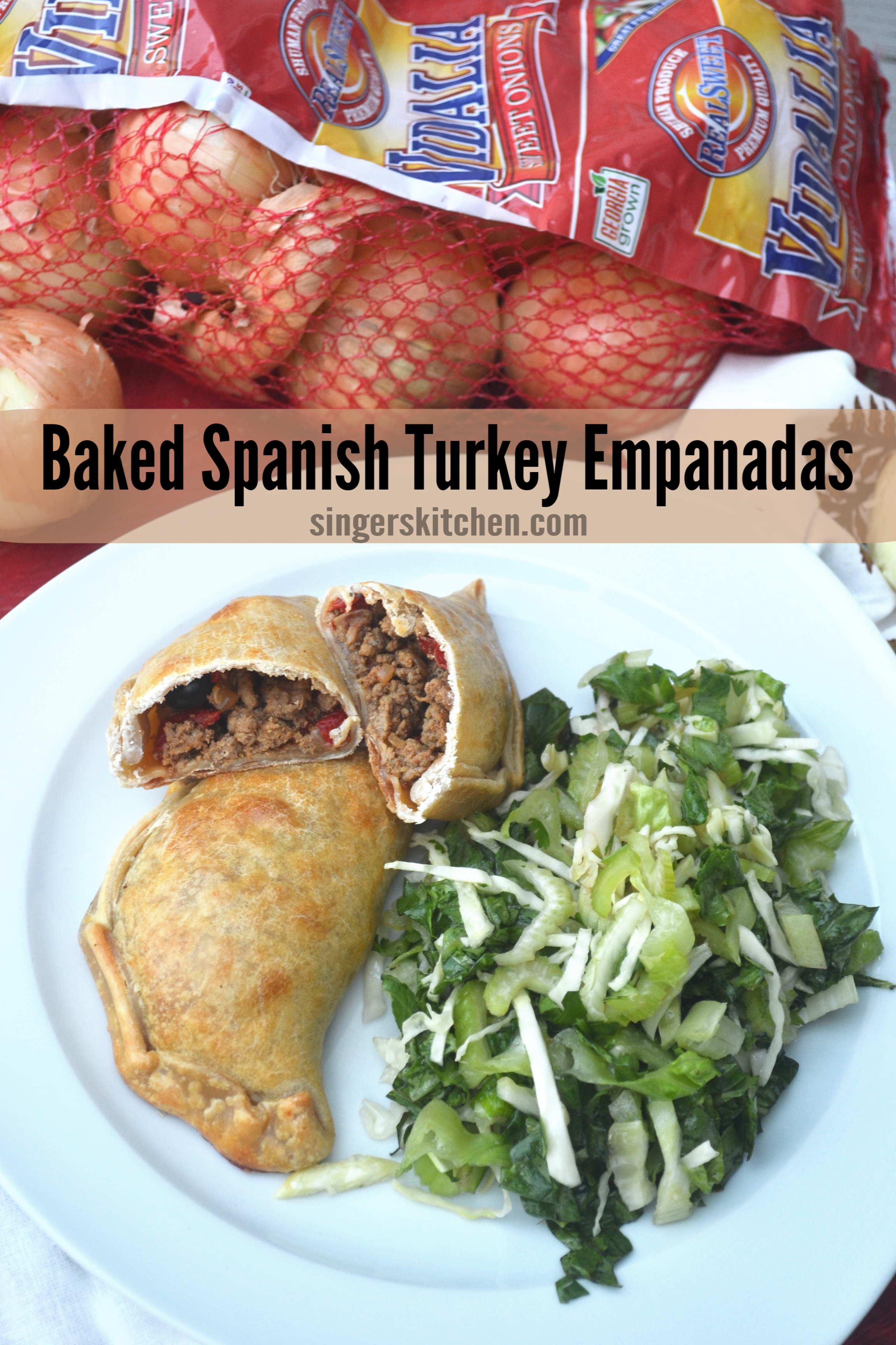 Baked Spanish Turkey Empanadas - hero