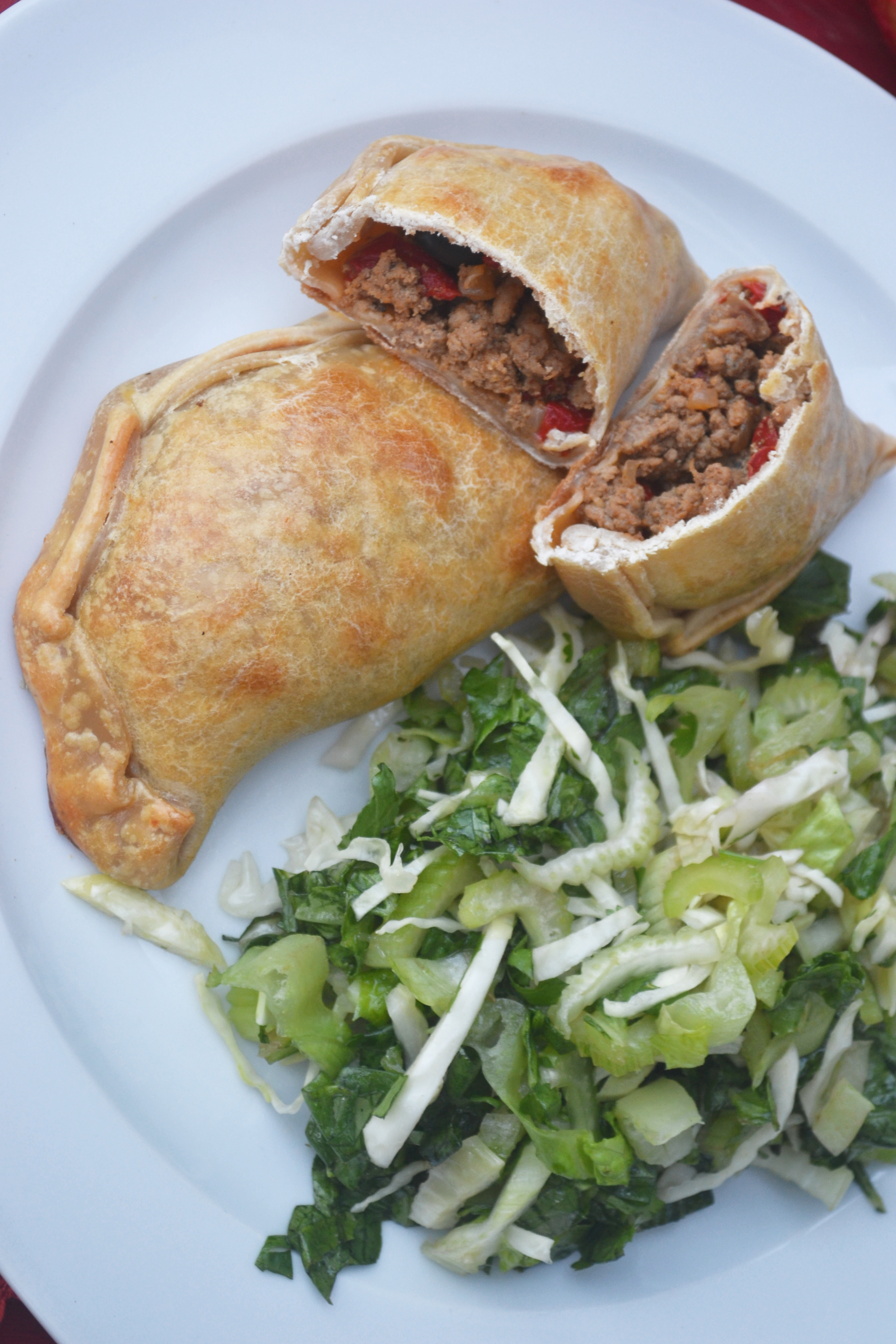 Baked Spanish Turkey Empanadas - plated