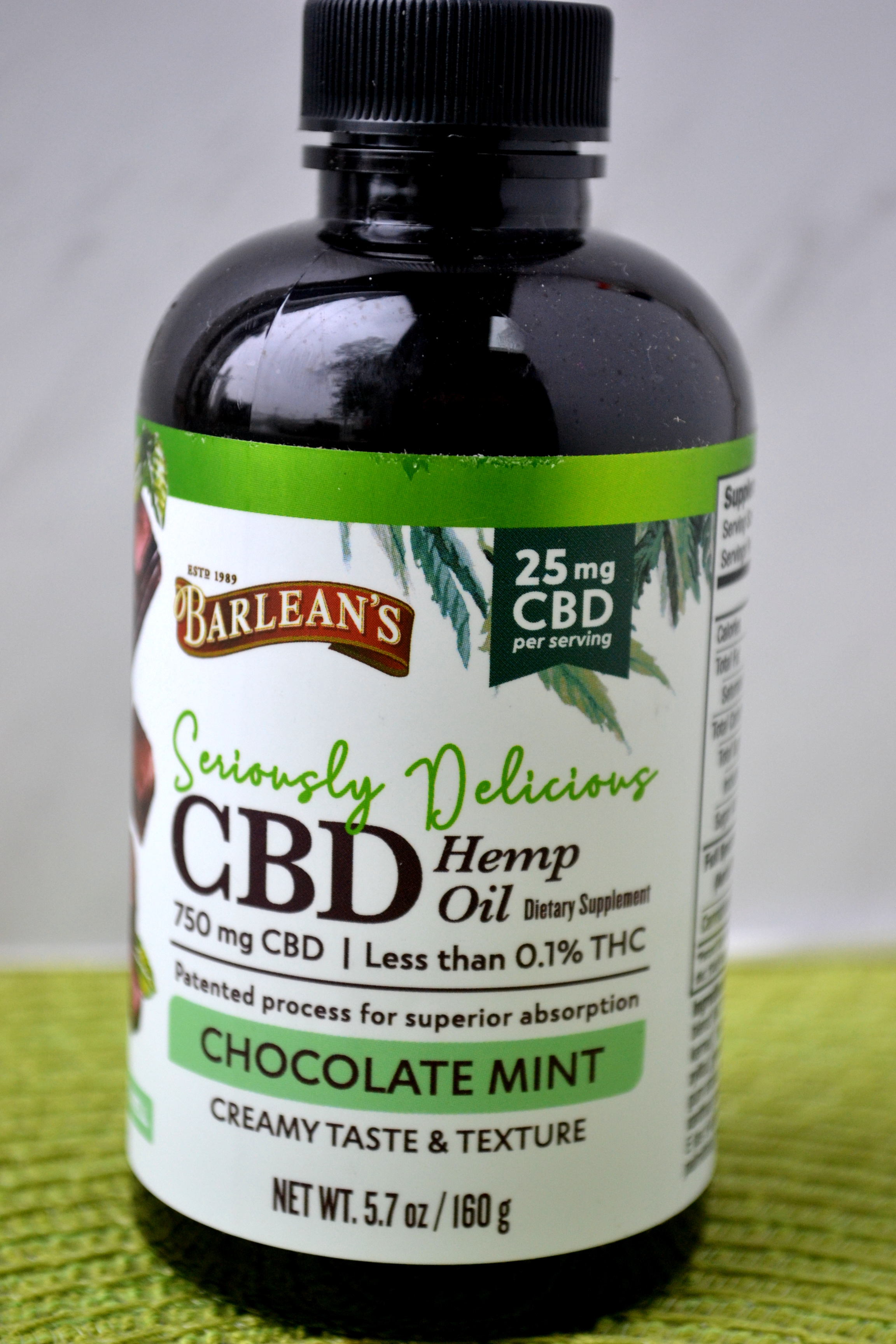 Barlean's Seriously Delicious CBD Hemp Oil