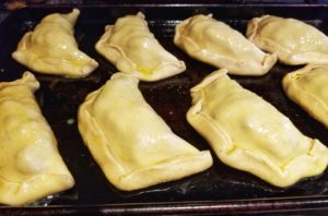 Prepping empanadas