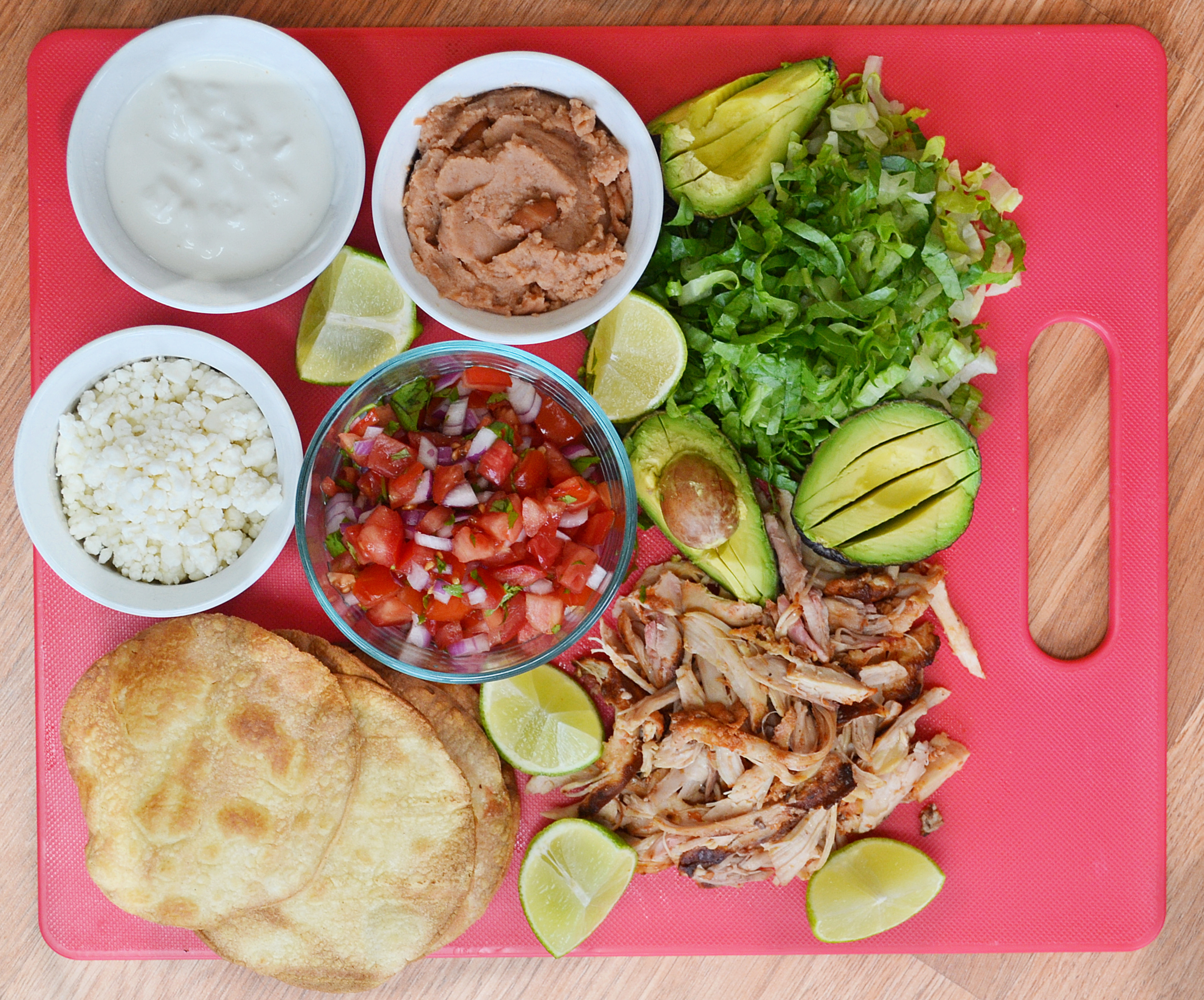 Rumba Meats - Ingredients for Tostadas