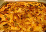 Caramelized Onion, Garlic and Green Olive Focaccia
