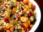 Winter Fruit Medley with Almond Agave Drizzle