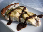 Banana Coconut Cream Pie with Whole Grain Chocolate Crust