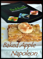 Baked Apple Napoleon with Cashew Cream {The Sublime Restaurant Cookbook}