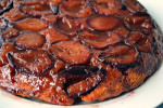 Plum Cake Tatin and almost a month!