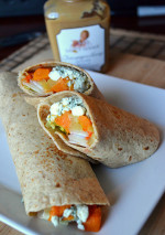 Champagne Honey Roasted Apples and Squash Wraps