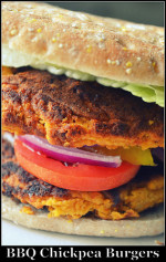 BBQ Chickpea Burgers and Weekend celebration