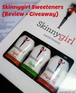 Skinnygirl Sweeteners {Review + Giveaway}