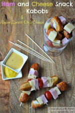 Ham and Cheese Snack Kabobs and Alpine Lace® Deli Cheese