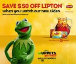 Lipton and Muppets Movie Giveaway