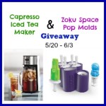 Capresso Iced Tea Maker and Zoku Space Pop Molds Giveaway