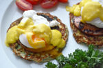 Low Carb Eggs Benedict with Quick Hollandaise