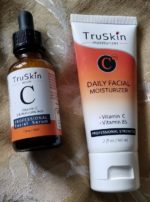 Skin Routine with TruSkin Vitamin C Serum