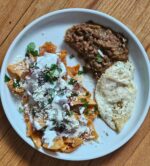 Chilaquiles with Fried Eggs